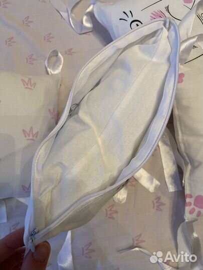 Бортики в детскую кроватку