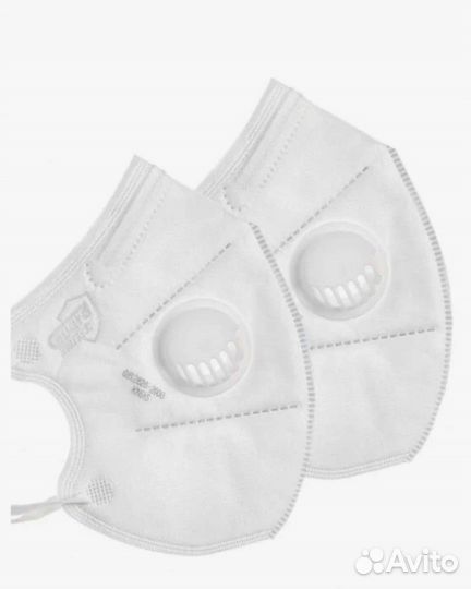 Маска с клапаном kn95