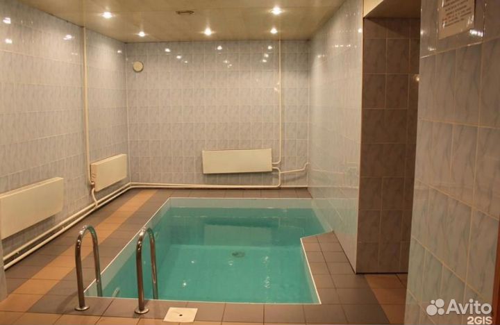 Сауна с бассейном