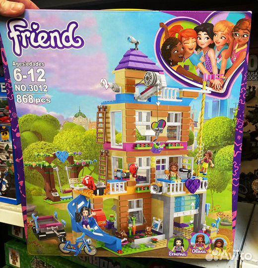 Конструктор для девочек Френдс Дом Дружбы