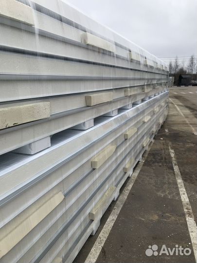 Сендвич панели минвата 100мм