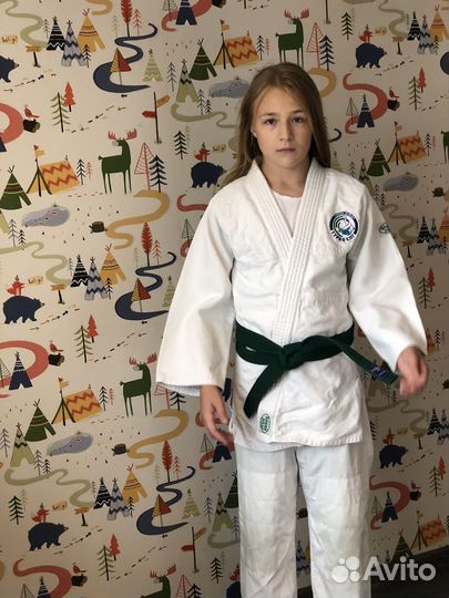 Кимоно для дзюдо green hill