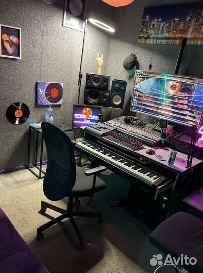 Аренда студии под занятия и звукозапись