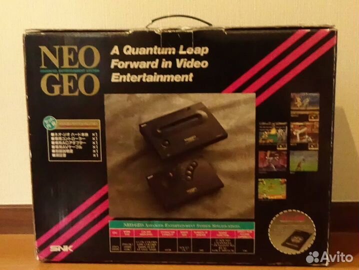 Neo geo AES + карики