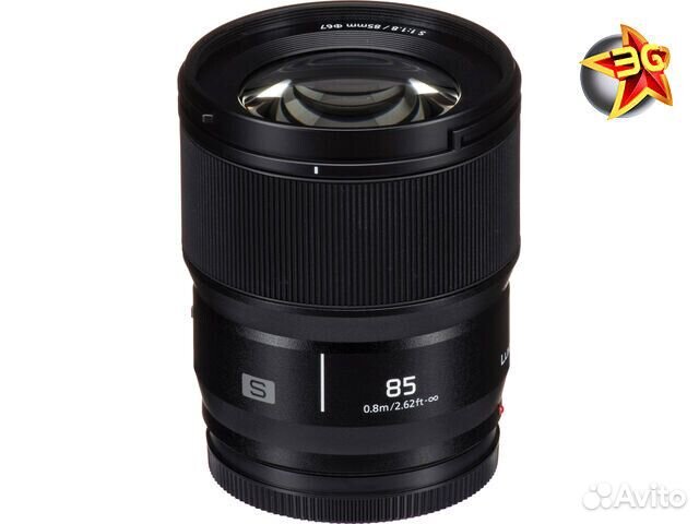 Объектив Panasonic Lumix S 85mm f/1.8 L-Mount Blac