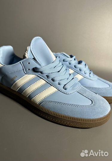 Кроссовки Adidas Samba Blue Premium