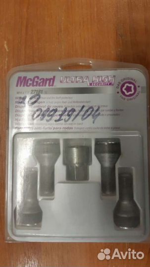 Секретки McGard 27181sl