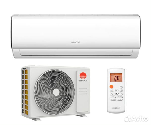 Сплит система Midea CSA-07 20м2 монтаж доставка