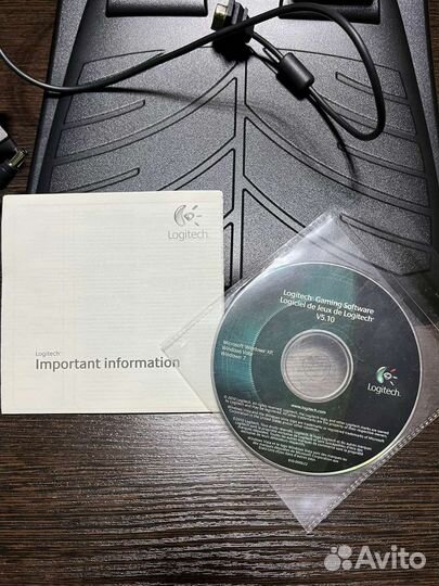 Игровой руль logitech driving force gt