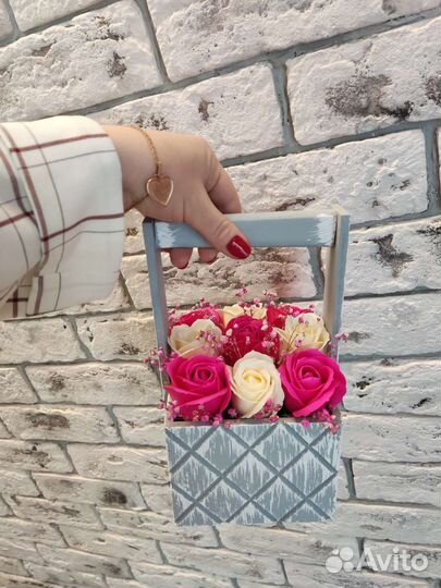 Подарок к 14 февраля. Букет для девушки