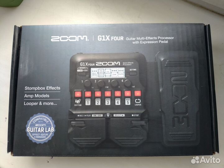 Гитарный процессор Zoom G1X Four