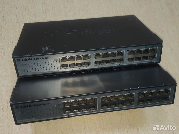 DGS-1024D Неуправляемый коммутатор с 24 портами