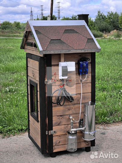 Коптильня горячего и холодного копчения 90л