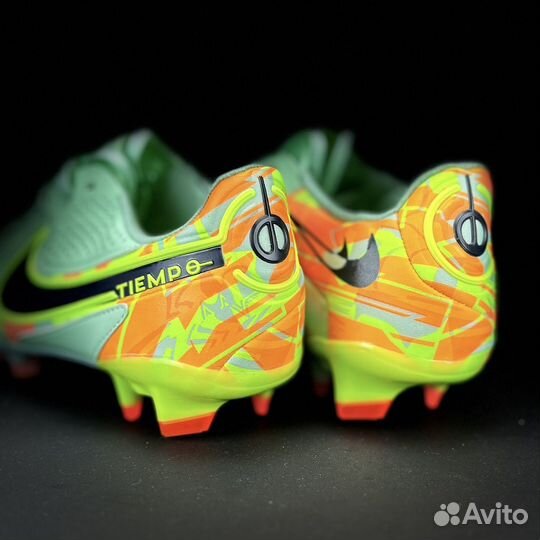 Футбольные Бутсы Nike Tiempo Legend 9 FG салатовый