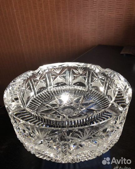 Хрустальная пепельница СССР