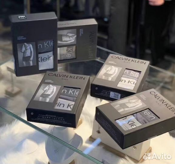 Трусы мужские боксеры calvin klein