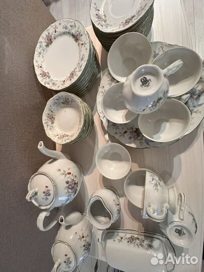 Столовый сервиз на 12 персон бу