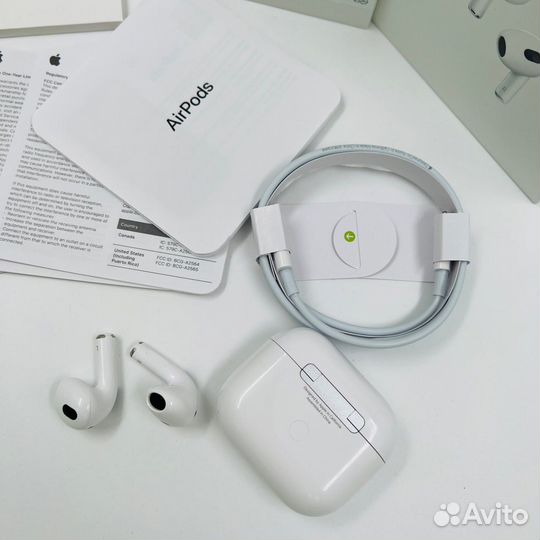 Apple AirPods 3 (Premium) + чехол
