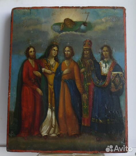 Икона Избраные святые