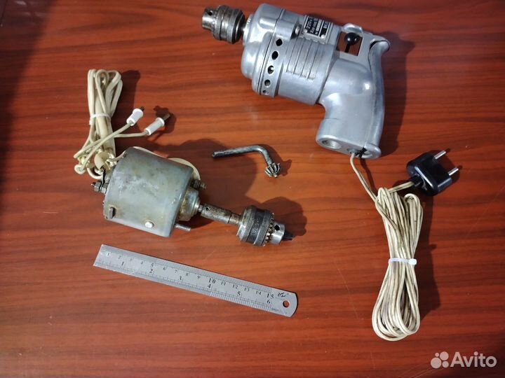 Ретро электродрели СССР