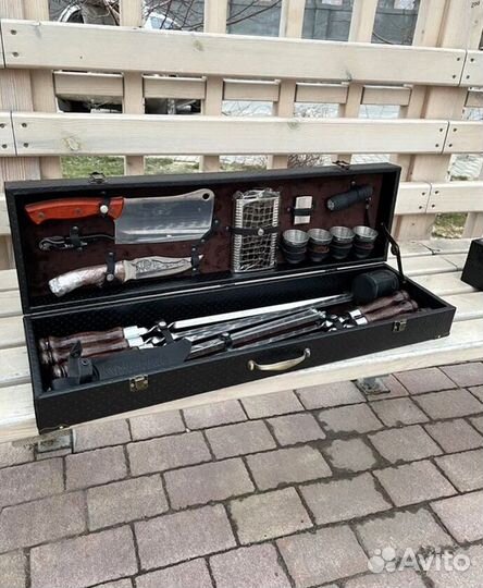 Шашлычный подарочный набор