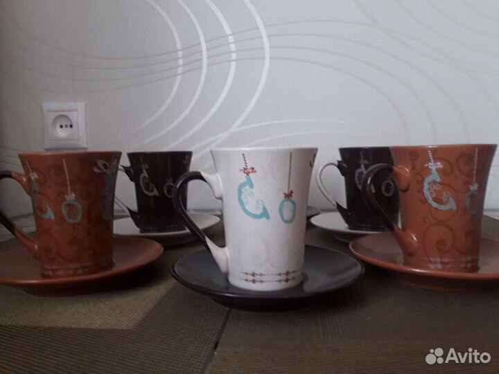 Кофейный сервиз новый в коробке