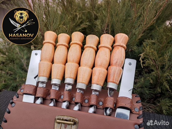 Набор шампуров в чехле