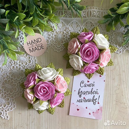 Резинки для волос ручной работы