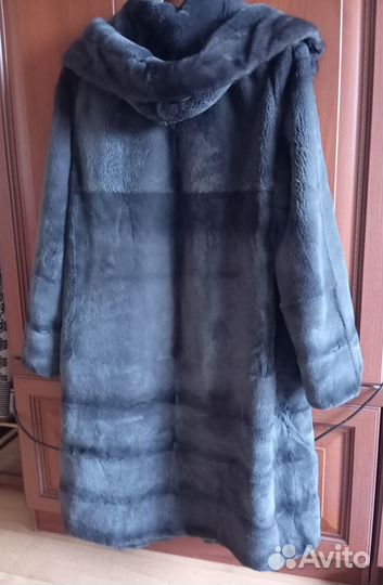 Шуба из меха бобра