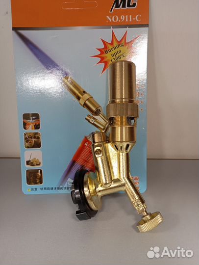 Горелка с пьезоподжигом