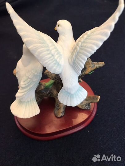Статуэтка «Птицы». Фарфор