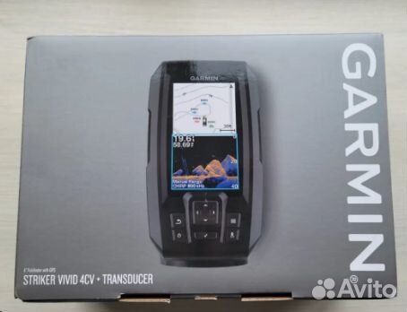 Эхолот Garmin Striker Vivid 4cv с датчиком GT20-TM