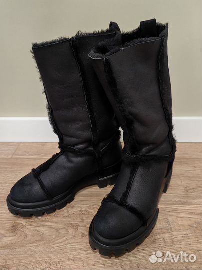 Сапоги угги AGL 37 черные зима