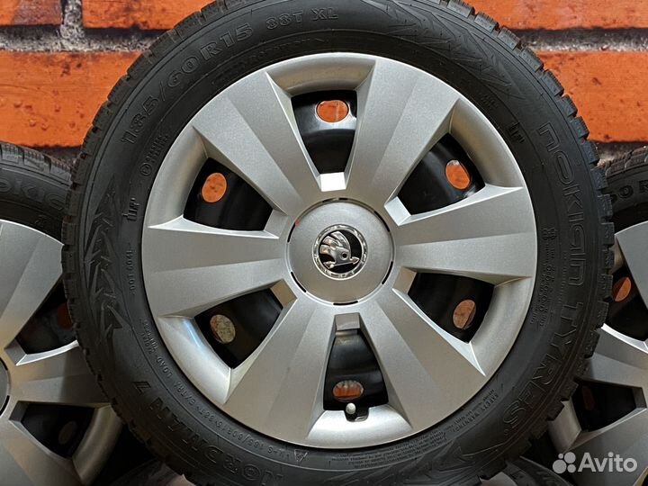 Original Skoda Rapid 185 60 15 Nordman 7