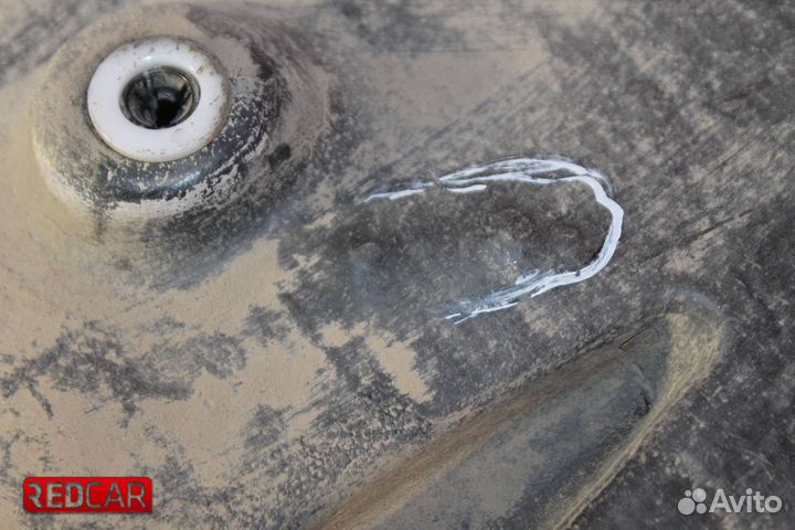 Пыльник бампера зад лев Toyota Camry XV70 (17)