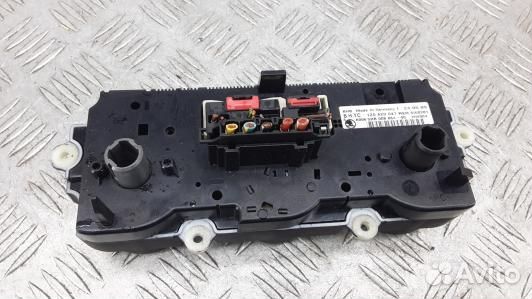 Блок управления печки и климат-контроля skoda octa