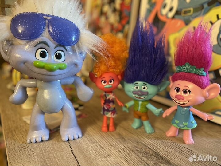 Игрушки Тролли Мировой тур