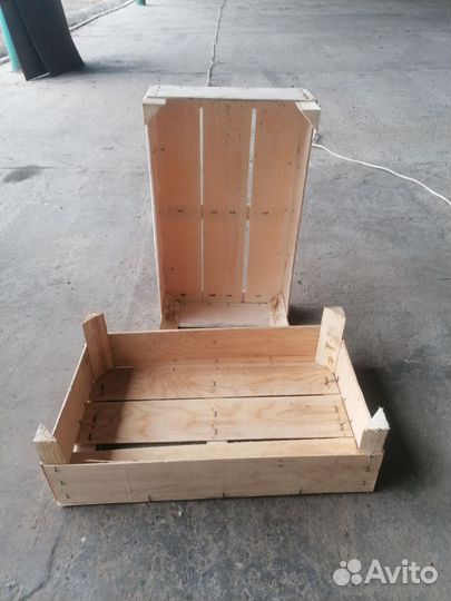 Ящик деревянный фруктовый
