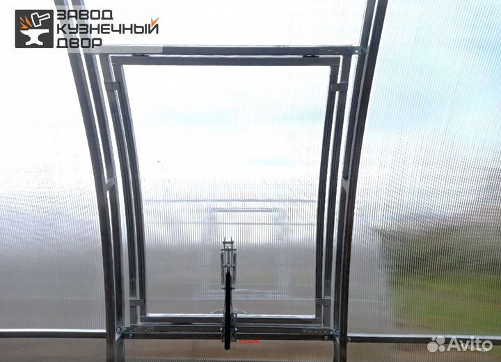 Теплица из поликарбоната оцинкованная