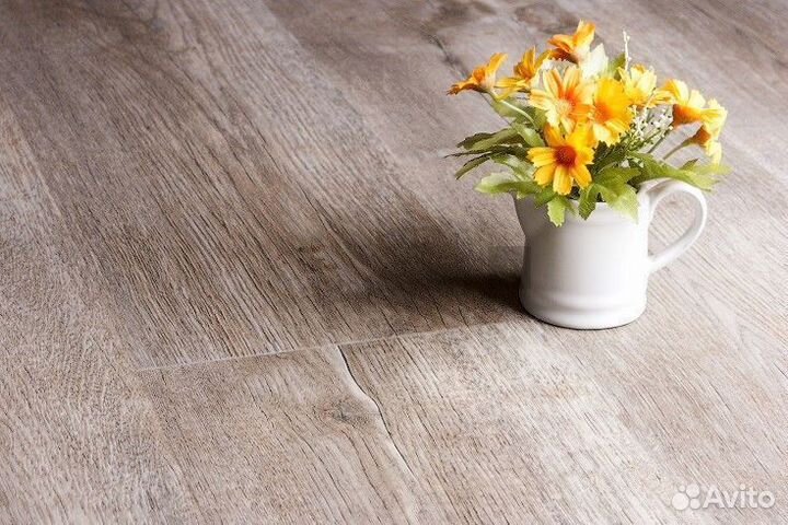 Кварвиниловая плитка / Доставка и установка