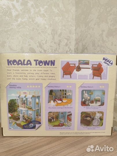 Кукольный домик Koala town Кухня гостиная