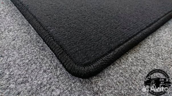 Автоковрик в багажник для ваз 2103 / 2106, графито