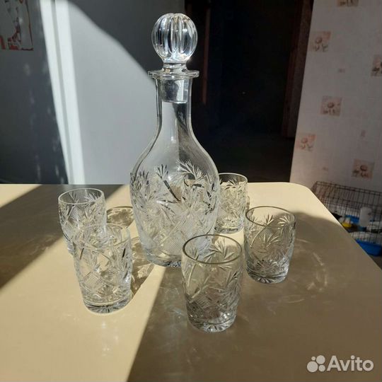 Набор из хрусталя