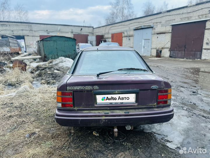 Ford Scorpio 2.9 МТ, 1991, 20 000 км