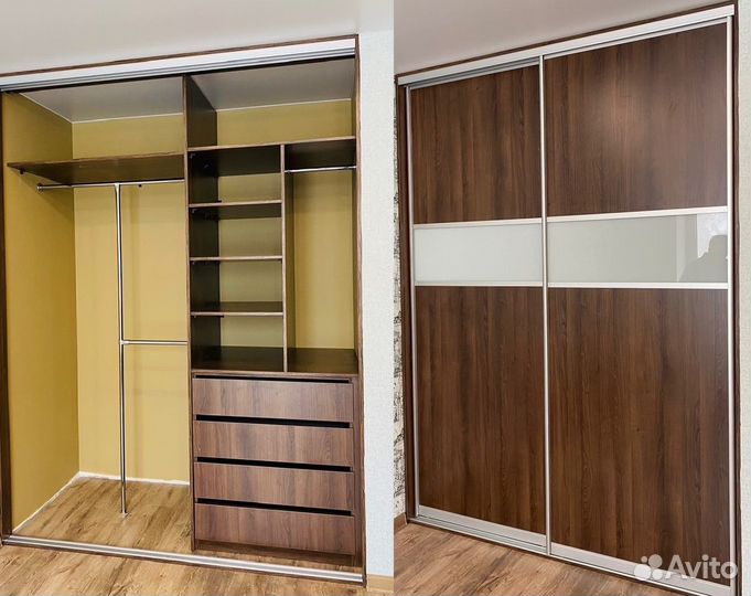 Шкаф купе встроенный