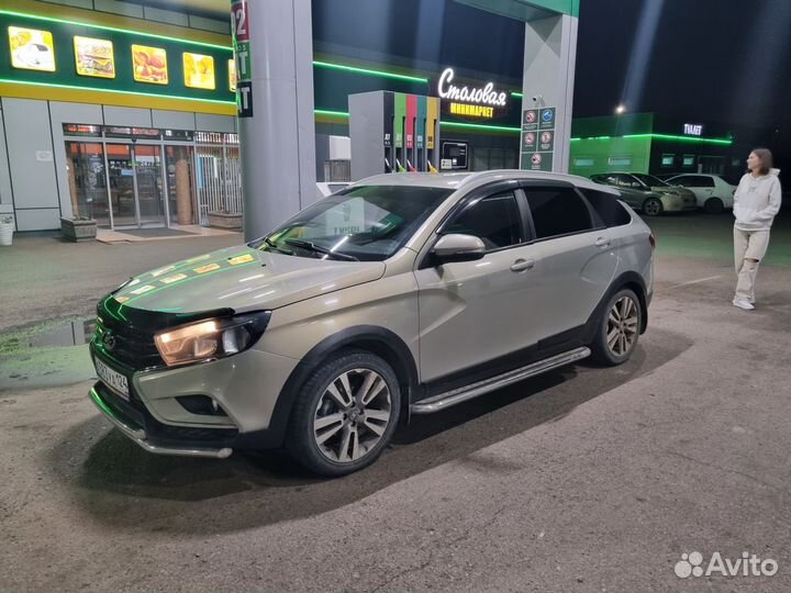 Трубы, обвес, LADA vesta, веста, кросс