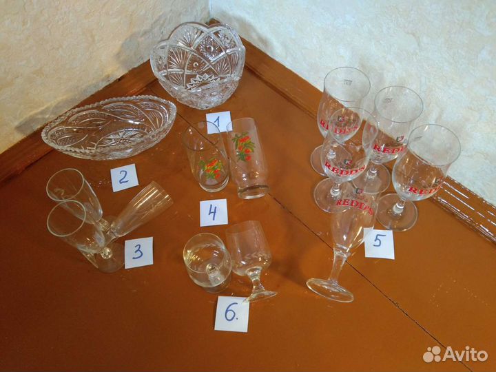 Хрусталь, фарфор и фужеры