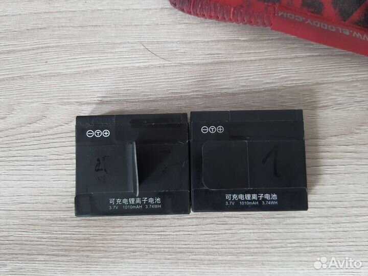 Xiaomi yi action на восстановление + аккумуляторы