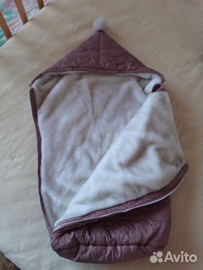 Конверт меховой в коляску