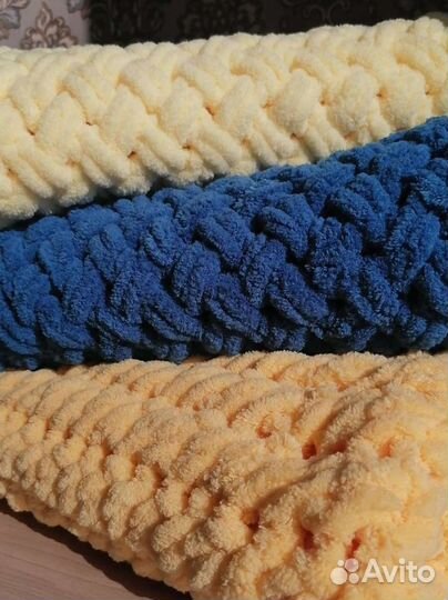 Плед детский плюшевый